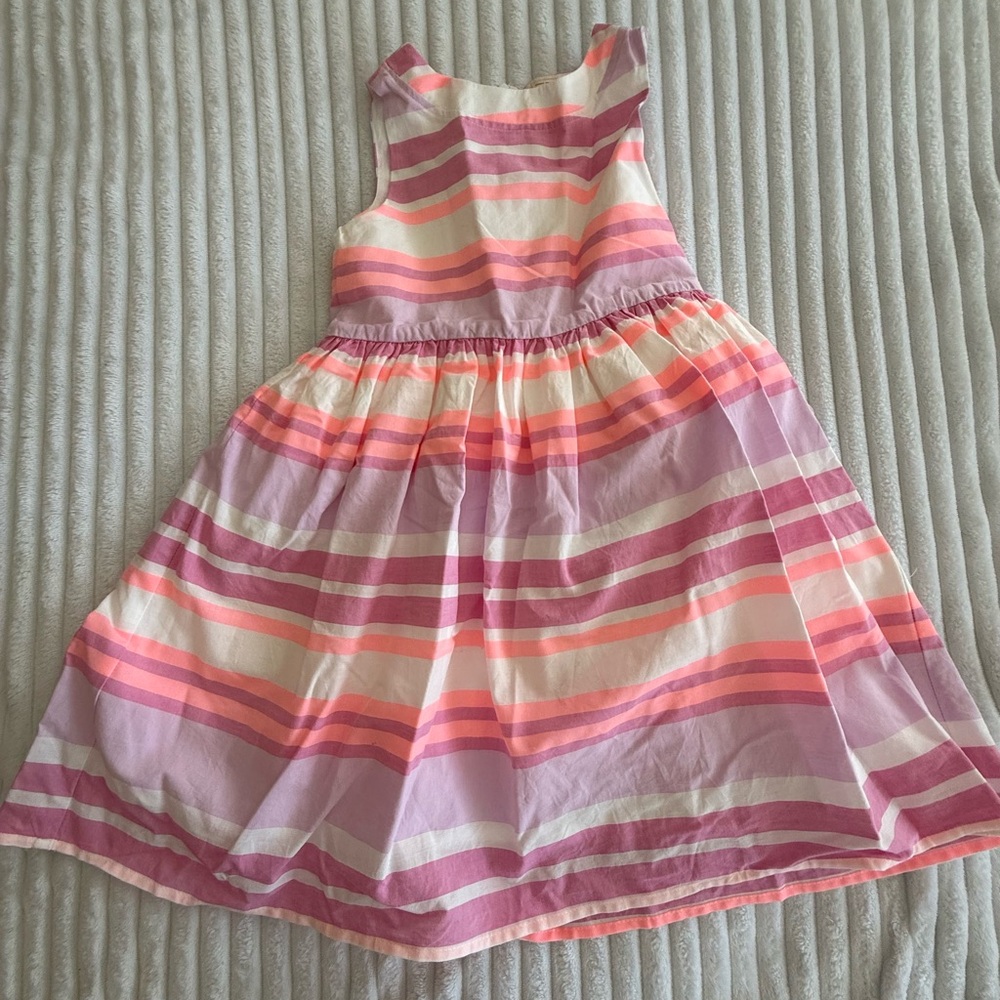 OshKosh B'gosh Pink and Purple Striped Spring Dress